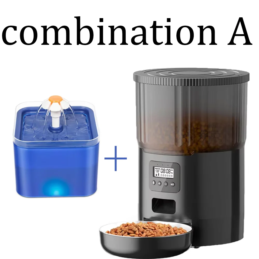 Automatic Pet Feeder and Fountain Options