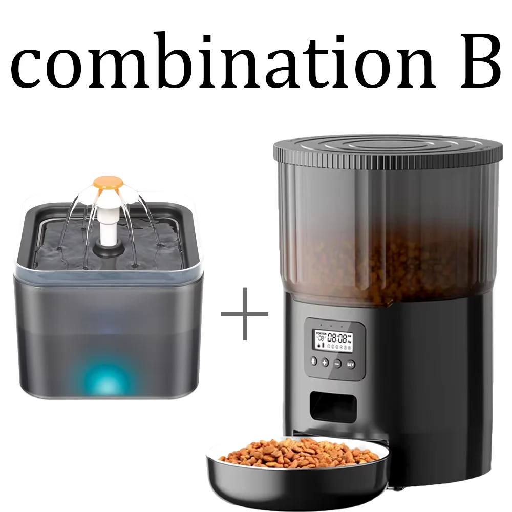 Automatic Pet Feeder and Fountain Options