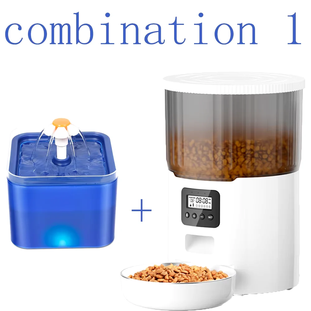 Automatic Pet Feeder and Fountain Options