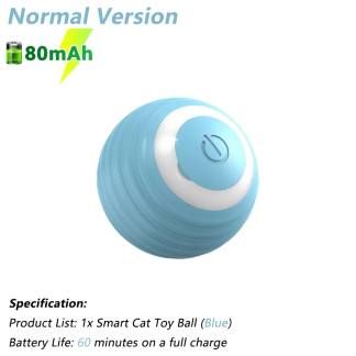 Automatic Interactive Rolling Ball for Cats