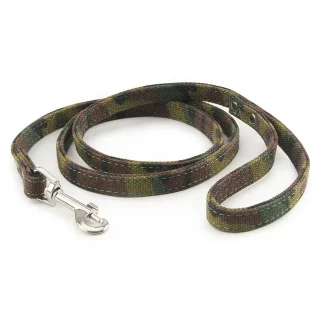 Camouflage Canvas Dog Leash, 1.2 m