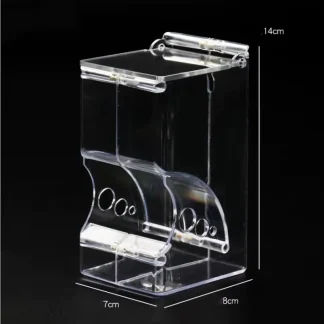 Clear Food Dispenser for Small Pets