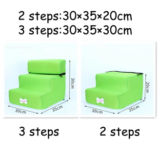 2-Step / 3-Step Pet Stairs for Small Dogs and Cats