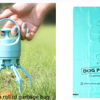 Portable Dog Pooper Scooper with Bag Dispenser