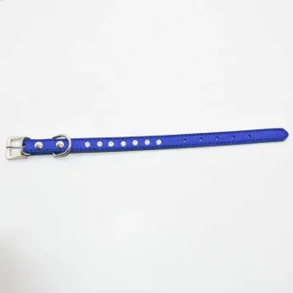 Velvet-Style Rhinestone Dog Collar